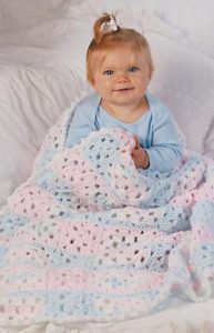 granny squares crochet baby blanket