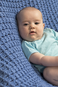 Blue Skies Baby Blanket