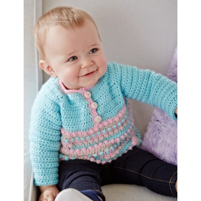 Take it From the Top Pullover Free Crochet Baby Pattern