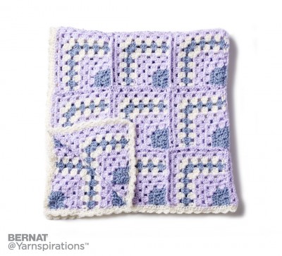 Building Blocks Crochet Blanket Free Pattern