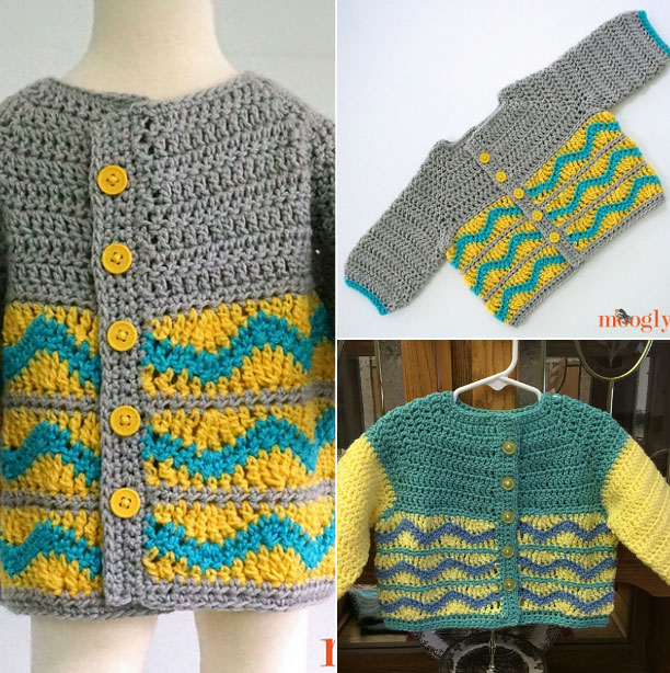 Greyson Baby Cardigan Free Baby Crochet Pattern