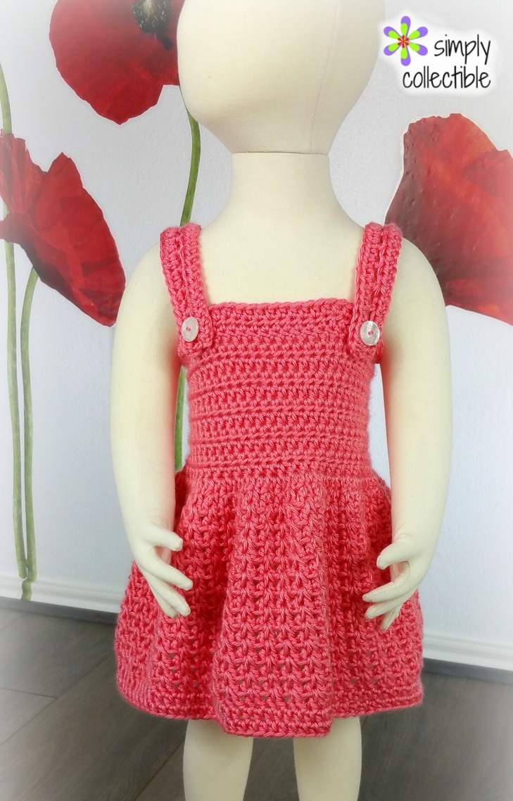 Reversible Crochet Baby Dress Pattern