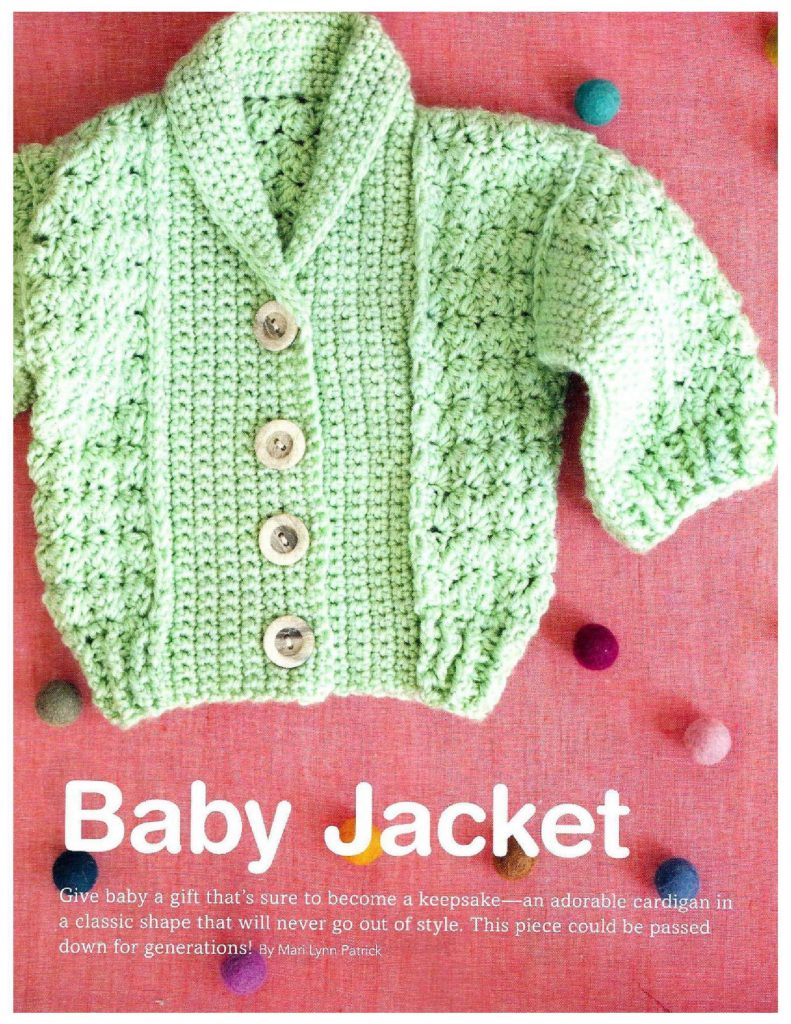 Crochet Baby Jacket Pattern